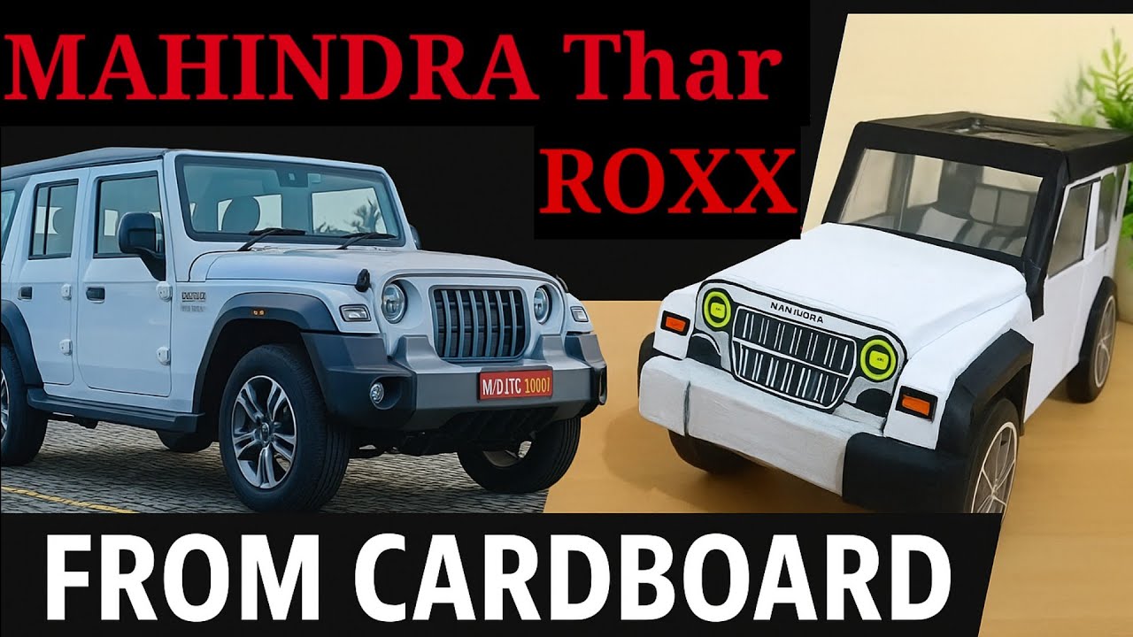 How to make Mahindra Thar ROXX 🔥 || Part-1.