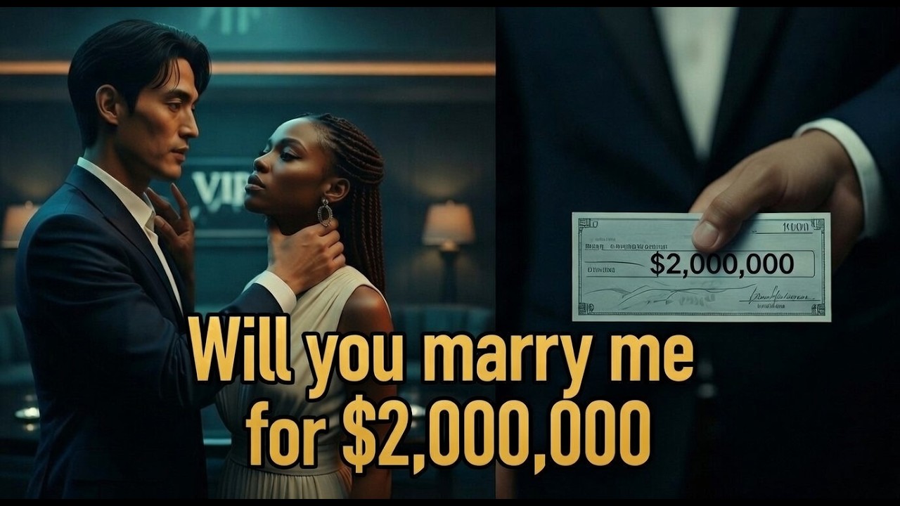 Korean Mafia Boss Offers Black Lady $2,000,000 To Marry Him, The Love, The Regret, Mafia Love Story.