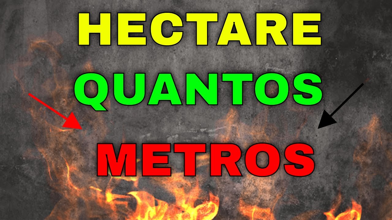 VOC&Ecirc; SABE QUANTOS METROS T&Ecirc;M UM HECTARE | Eng. CarlosRods
