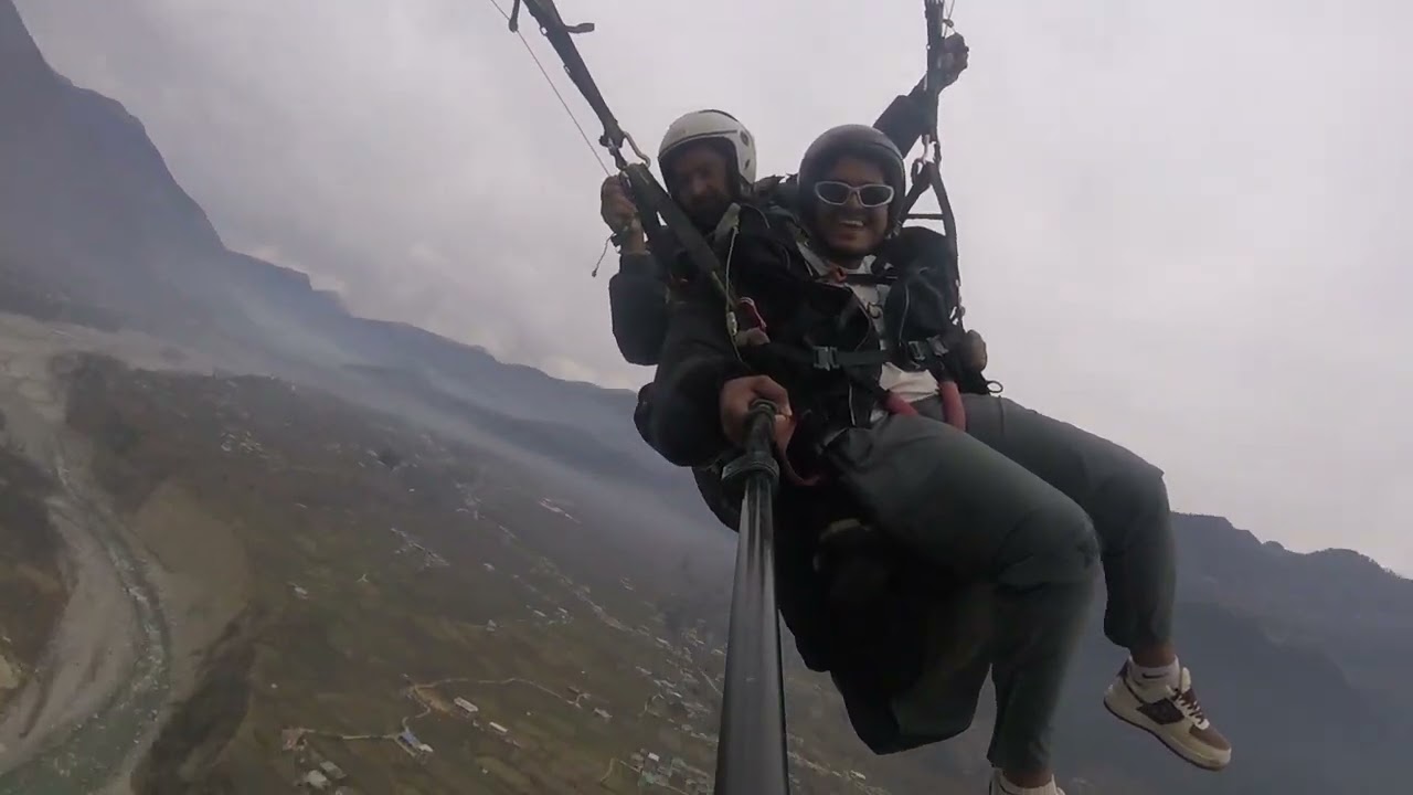 Paraglding adventure activitie