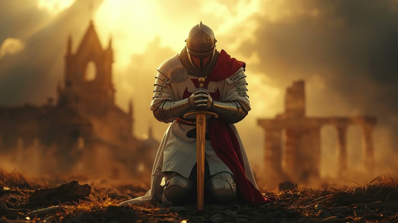 Amid the Ashes, Faith Endures  | 1Hour of Templar Knight Medieval Holy Gregorian Chants