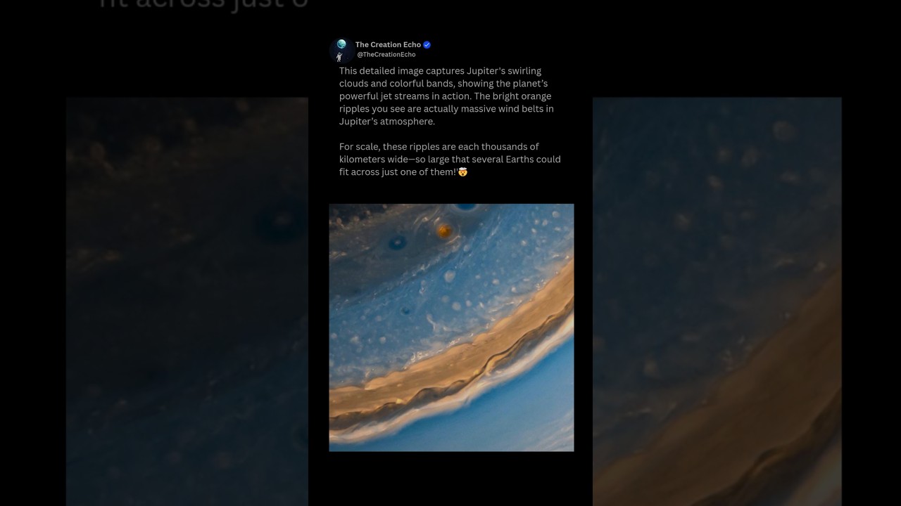 Jupiter&rsquo;s Monster Wind Belts: Earth Could Fit Inside!🌌