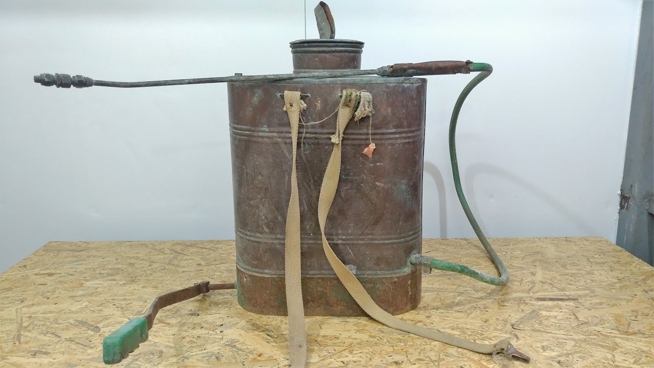 Restoration Abandoned Old Sprayer