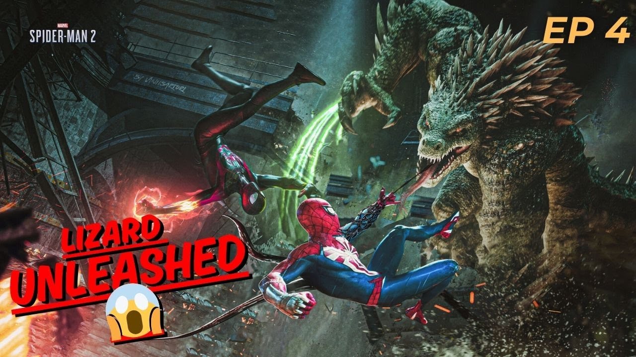 🔴 I Faced THE LIZARD in Spider-Man 2 ! (Spider-Man 2) #Ep4 #SpiderMan2 #SpiderMan2PC #marvel