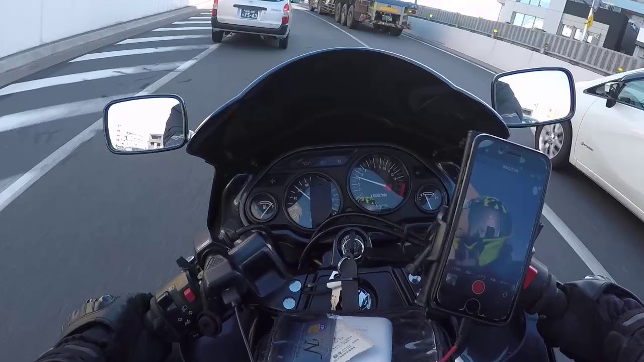 zzr400で高速道路走ってみた