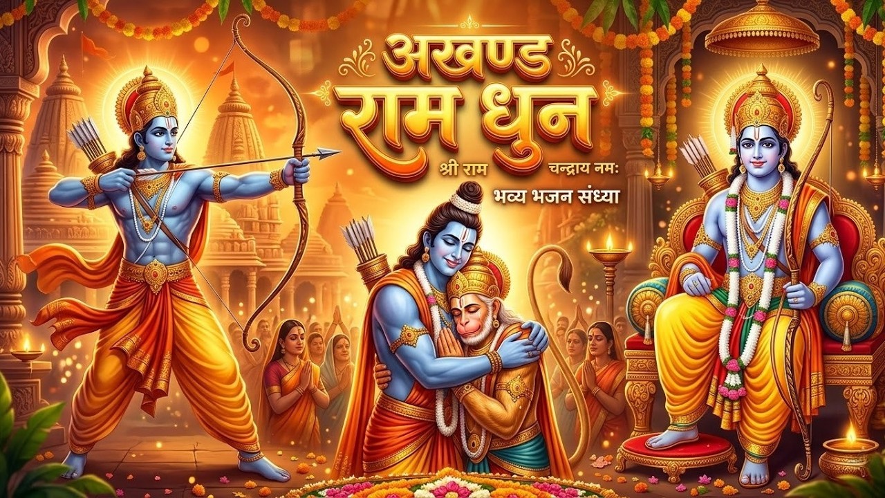 अखंड राम धुन - श्री राम जय राम जय जय राम - Shri Ram Jai Ram Jai Jai Ram - Best Shri Ram Dhun 2026