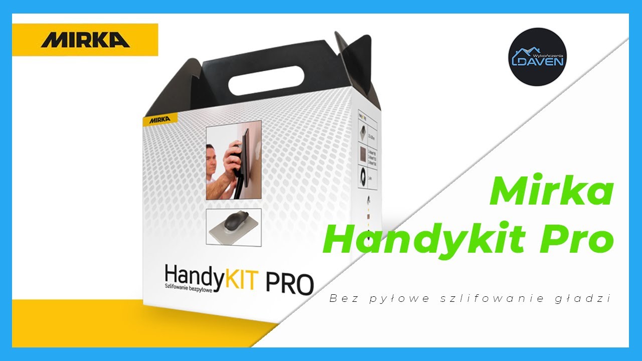 Szlifowanie bezpyłowe? Mirka Handykit Pro