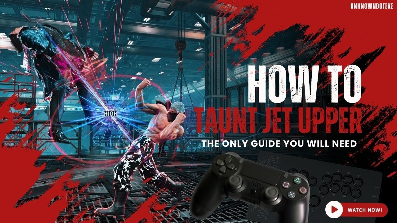 Tekken 8: Complete Guide to Bryan's Taunt Jet Upper (PS4 Pad + Leverless) by Unknown.EXE