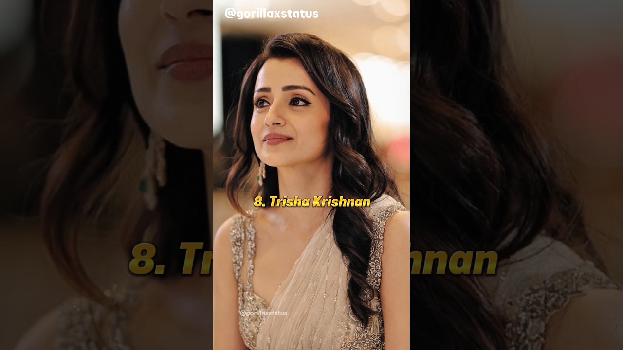 Top 10 South Indian😍 Actresses With Natural Beauty #shorts