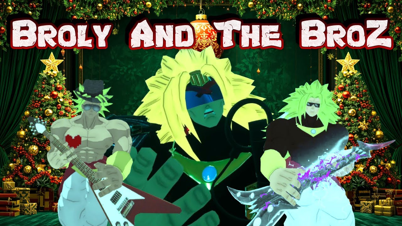 Last Christmas&hellip; Broly Gave His Heart 💔🎄 | Broly and the Bros (VRChat Music Video)