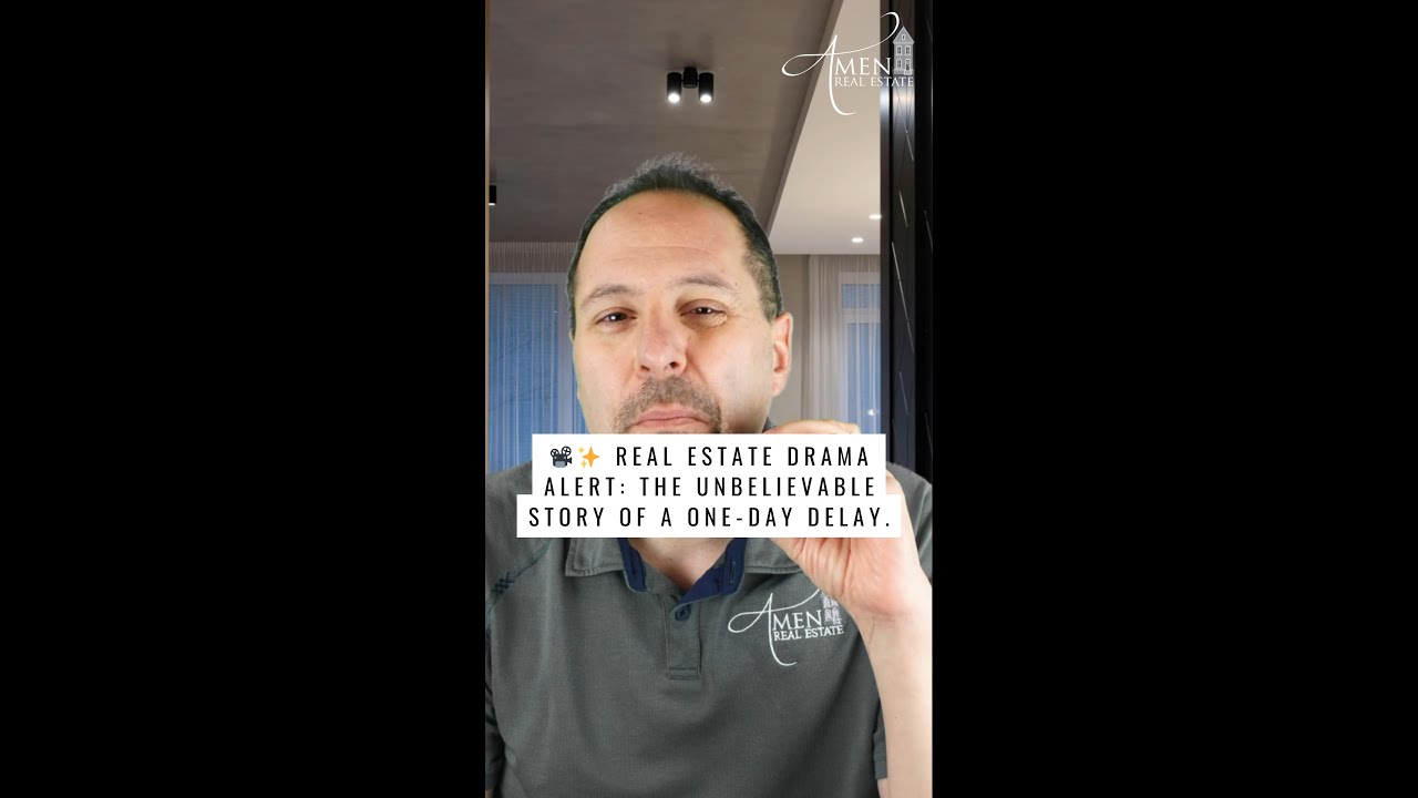 📽️✨ Real Estate Drama Alert! The Unbelievable Story of a One-Day Delay.