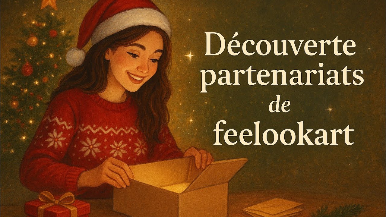 Unboxing spécial Noël 🎁 – On découvre Feelook Art ✨ @feelookart 