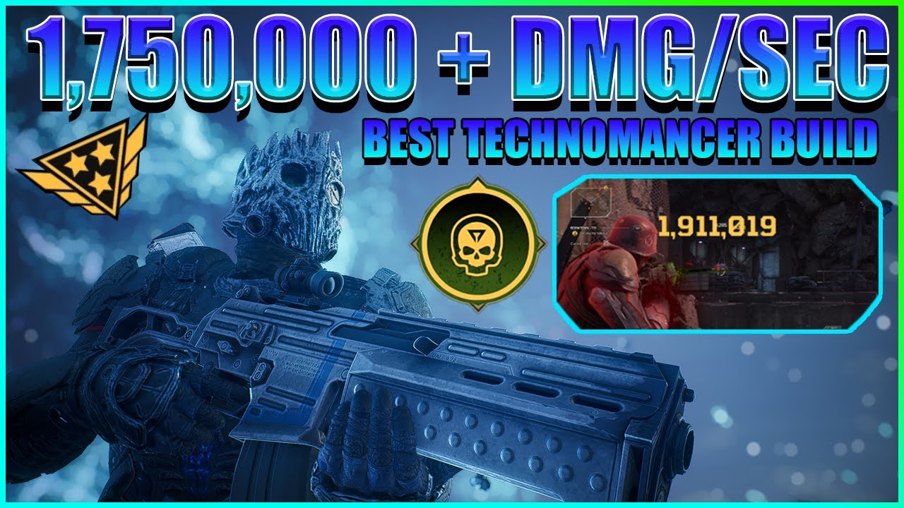 OUTRIDERS: BEST TECHNOMANCER BUILD!!! 1,750,000 + DMG/SEC!!!!