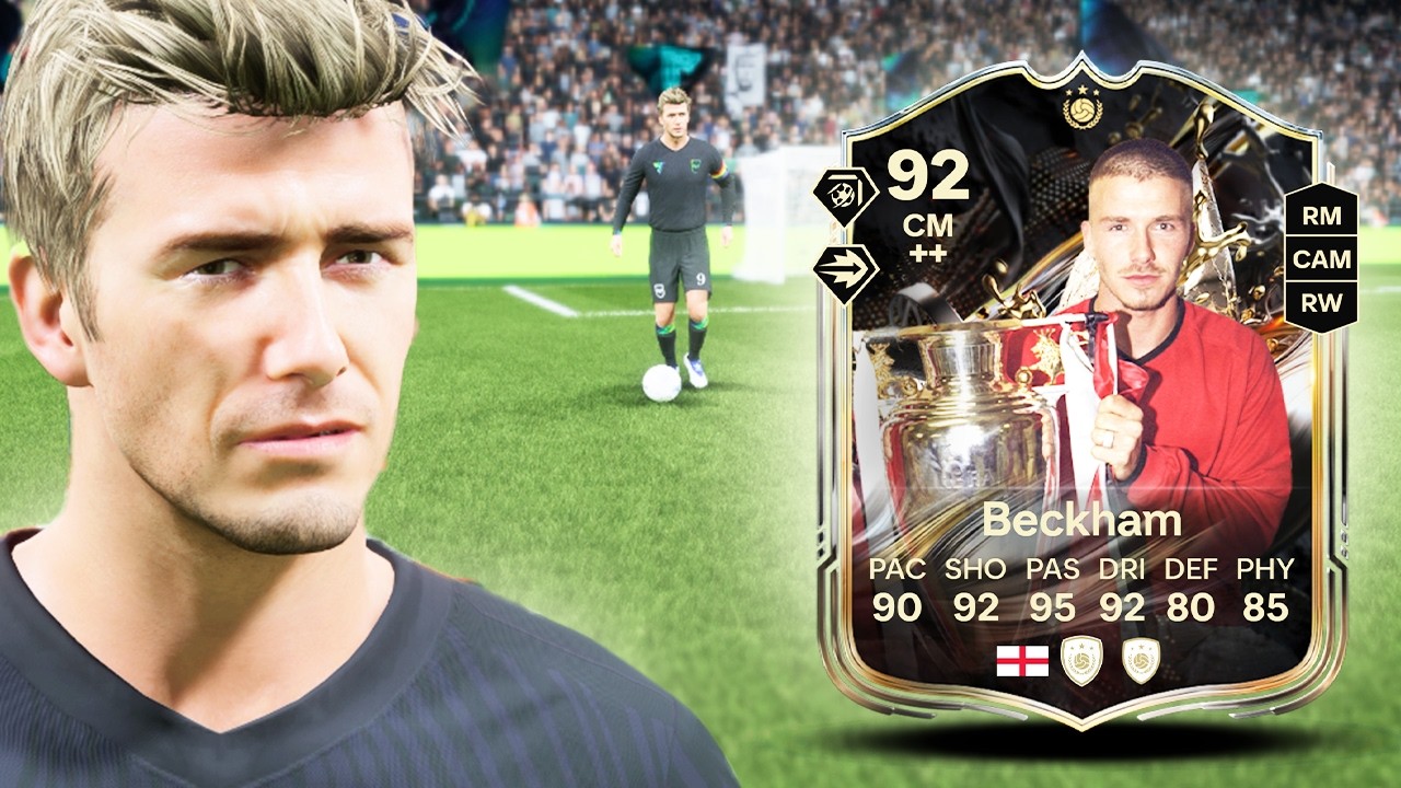 Обзор игрока 92 Becham Trophy Titans SBC в FC 26 | FC 26 Ultimate Team