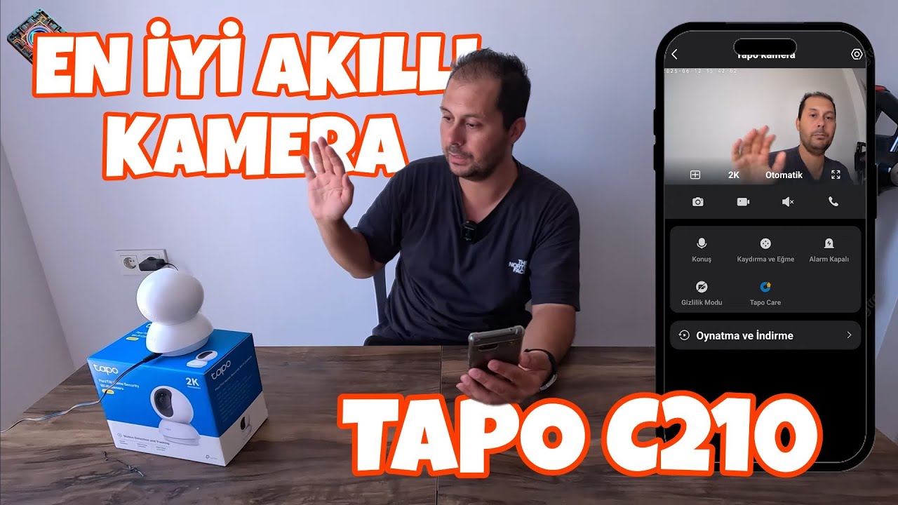 AKILLI KAMERA TP-LİNK TAPO C210 EVİNİZİ HER YERDE KONTROL EDİN #tapoc210