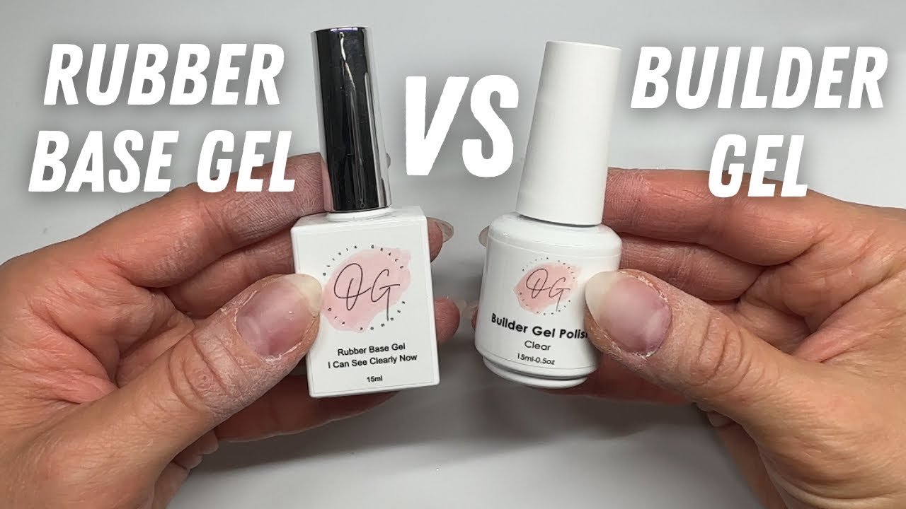 BUILDER GEL vs RUBBER BASE OVERLAY For Beginners