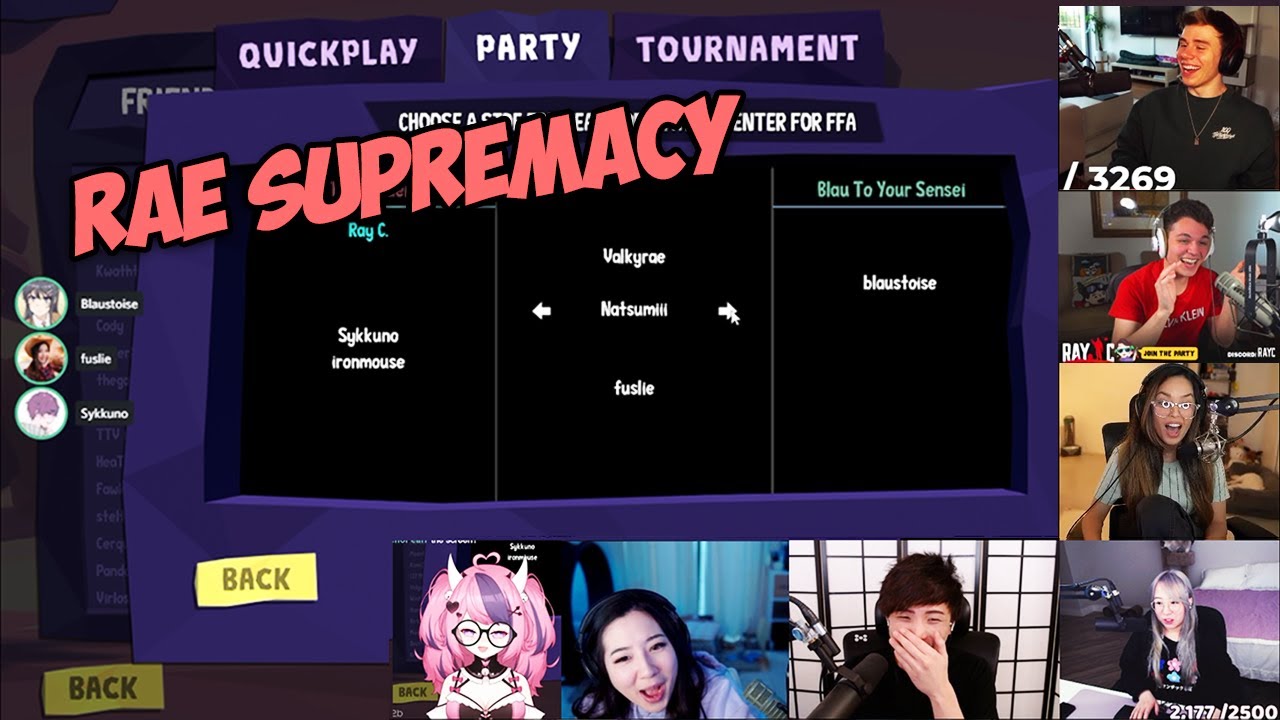 Magequit Dev Adding Special Names | ft Fuslie, Sykkuno, Blaustiose, RayC, Natsumiii & Ironmouse