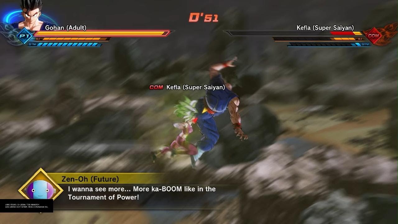 Xenoverse 2 - Gohan Vs Kefla