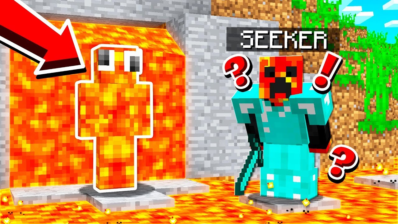 CAUGHT CHEATING IN HIDE & SEEK FLOOR IS LAVA!