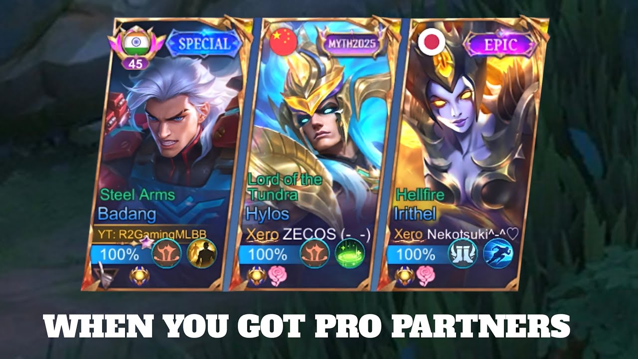 What happens when you get nibba nibbi in team ❌| badang best build and emblem 2025 🔥