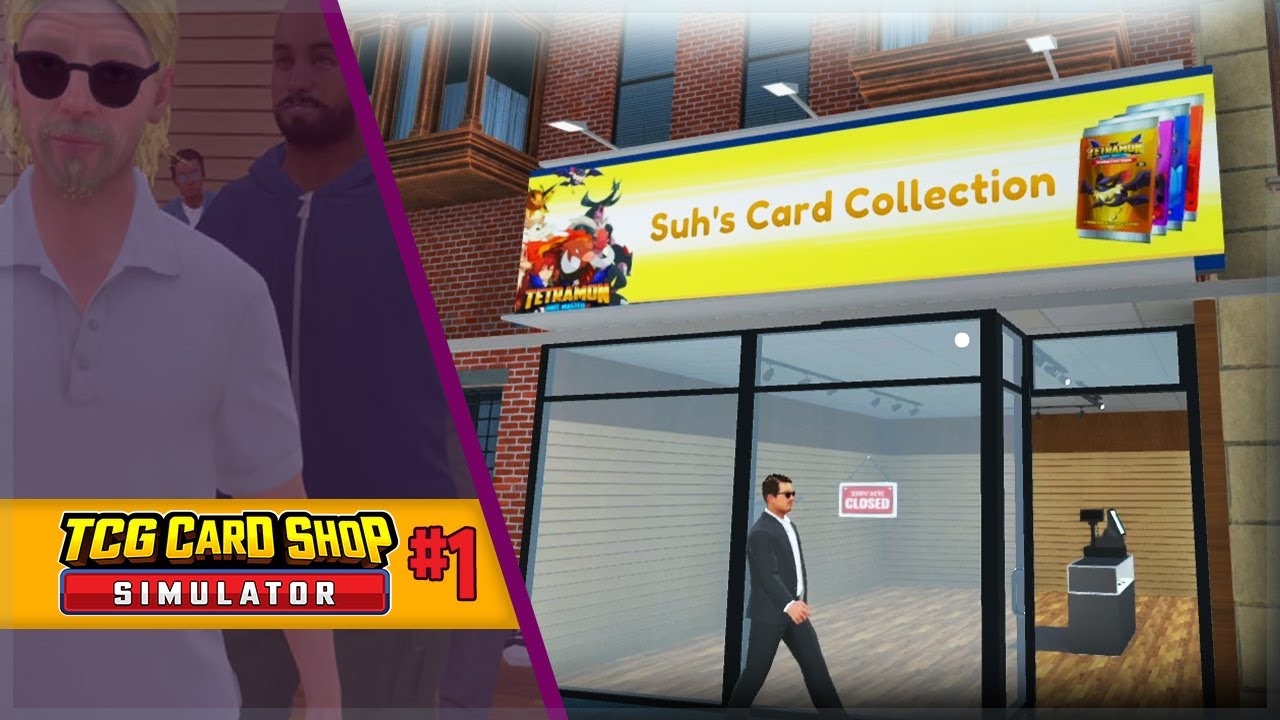 OPENING A TCG STORE! (TCG Card Shop Simulator - Part 1)
