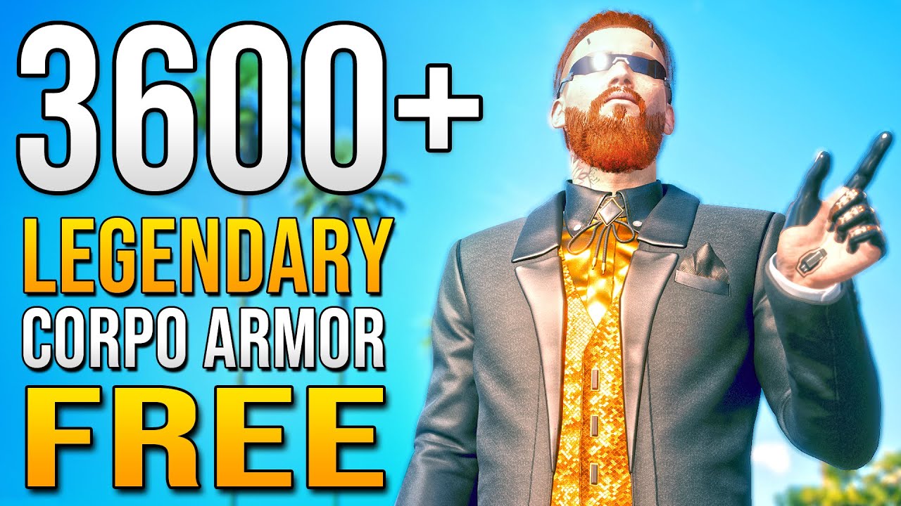 BEST ARMOR - Free Legendary Clothes Location in Cyberpunk 2077 EARLY Build Guide Gameplay!