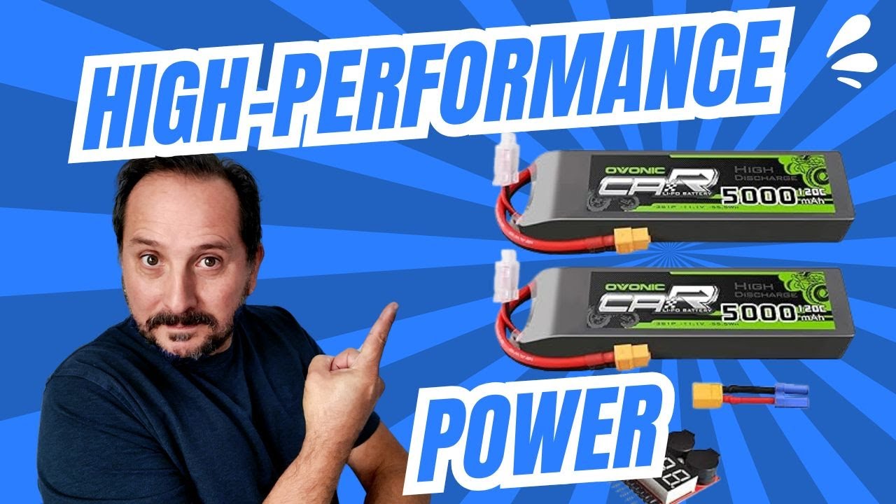 OVONIC 11.1V 120C 5000mAh 3S Lipo Battery Review | Max Power, Extended Run Time | Reviews Unscripted