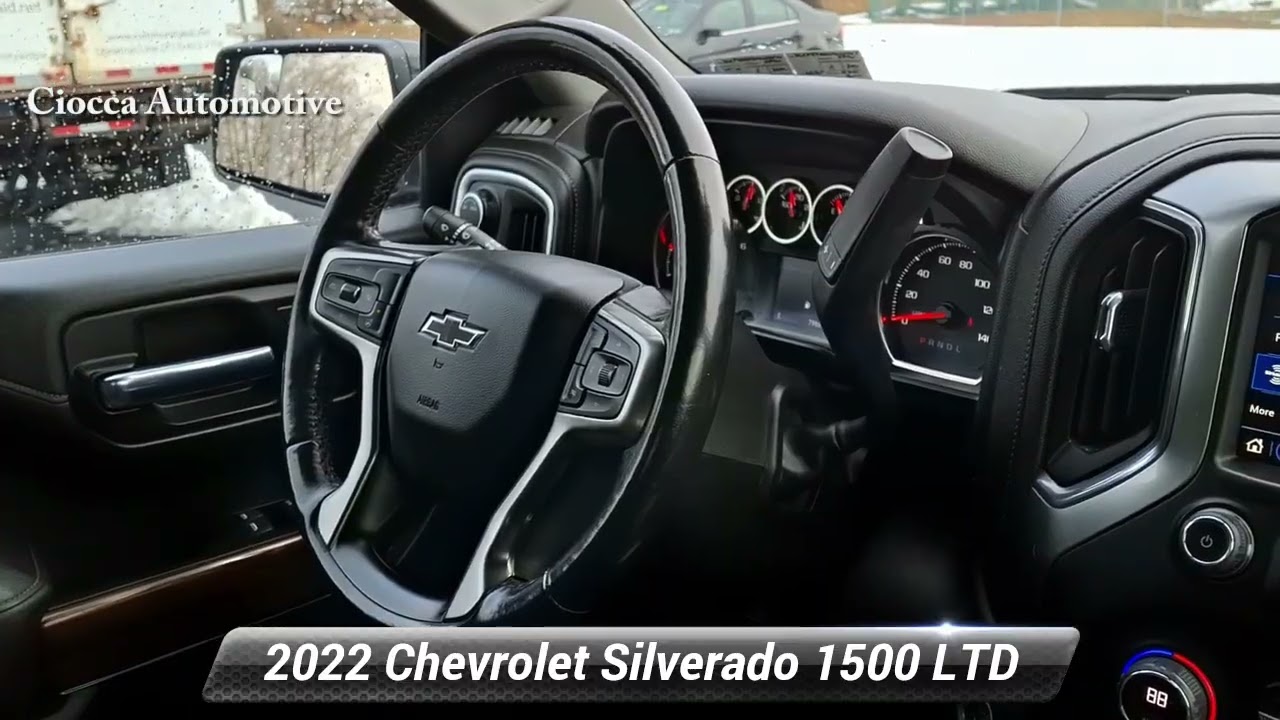 Used 2022 Chevrolet Silverado 1500 LTD 4WD Crew Cab Standard Bed LT Trail Boss, Red Lion, PA R26155U