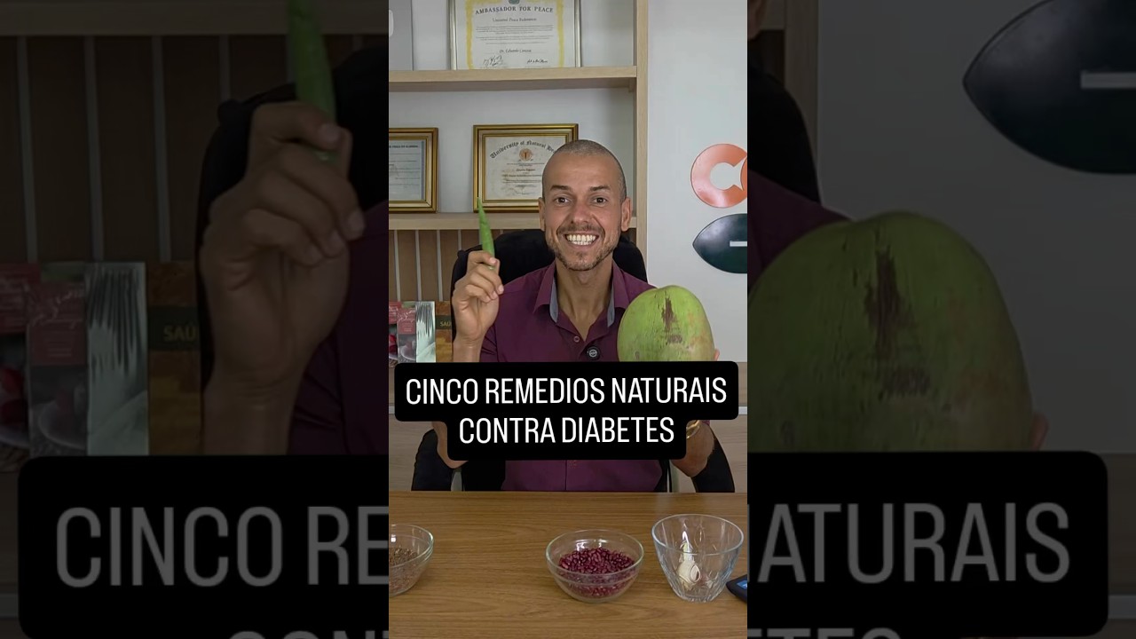 CINCO ALIMENTOS QUE CHUPAM A&Ccedil;&Uacute;CAR NO SEU SANGUE! Dieta antidiabetes