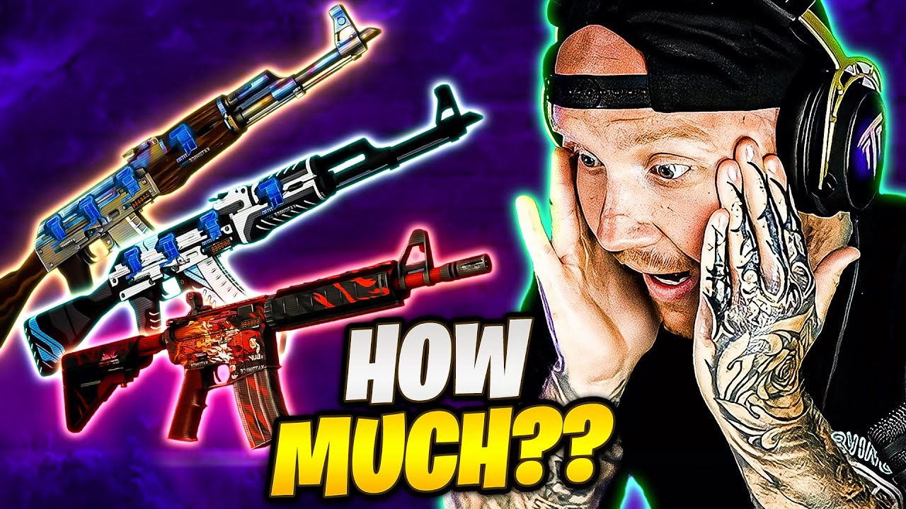TIMTHETATMAN REACTS TO THE TOP 10 MOST EXPENSIVE CSGO SKINS