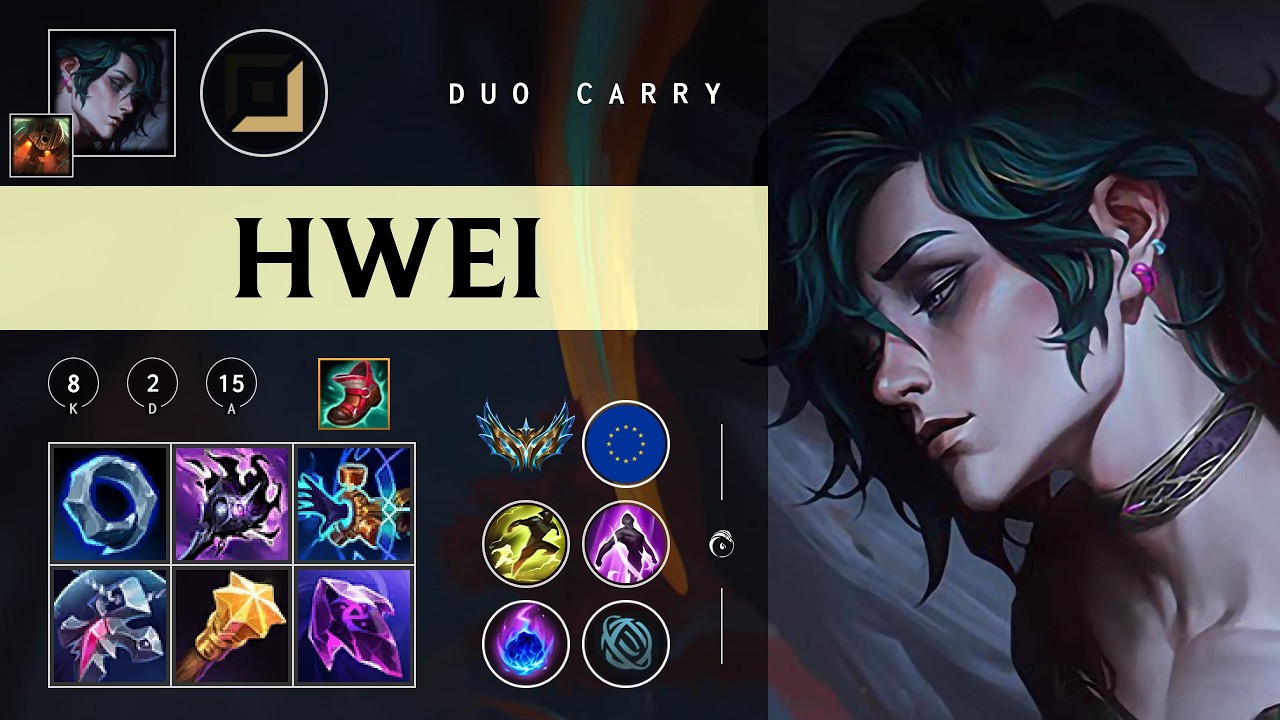 Hwei Carry vs Kai'Sa - EUW Challenger Patch 26.04