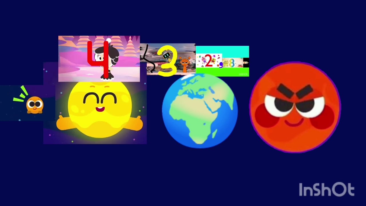 Numbers 0 to Decicentillion in Cartoons