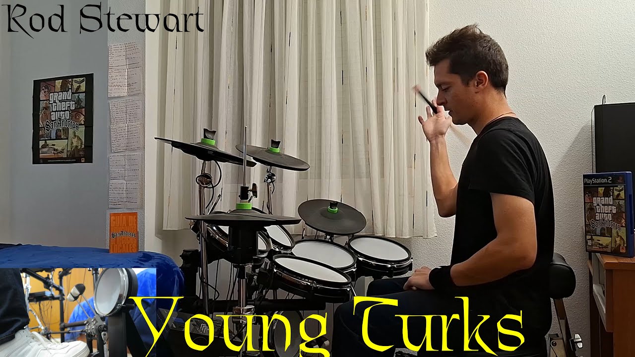 Rod Stewart - Young Turks - Drum Cover