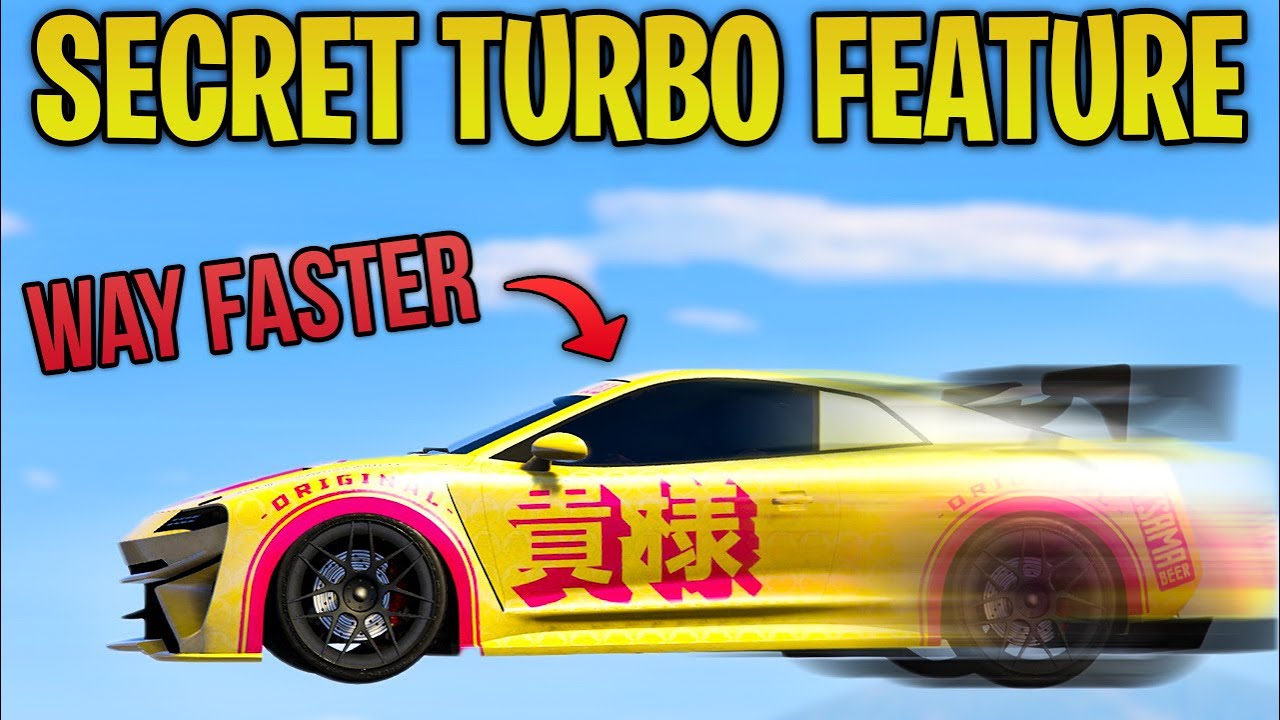 Secret & Hidden TURBO Feature on the NEW Sports Car in GTA 5 Online! (How to Make It Even Faster)