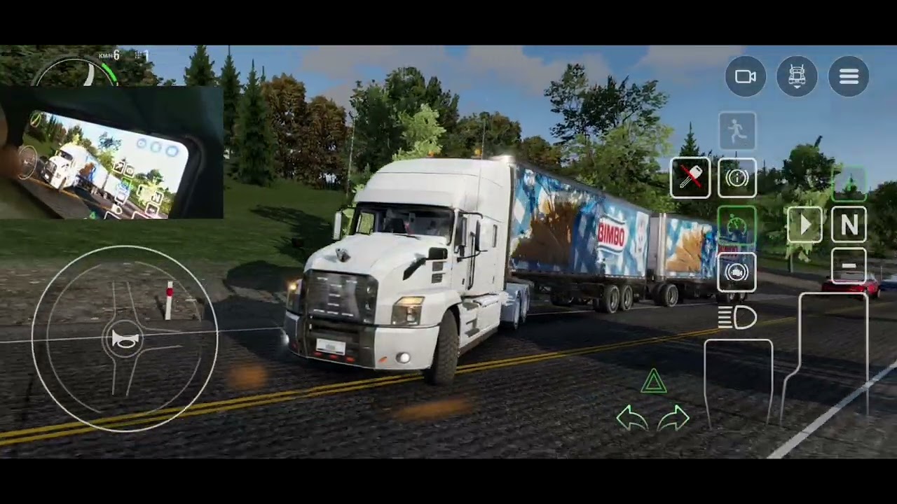 Truck Simulator Big Rigs |  Mack Anthem | Doble Remolque De Bimbo | SALEM/ PORTLAND.