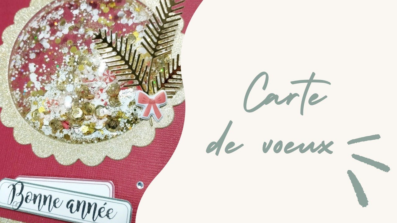 Tuto carte de voeux 