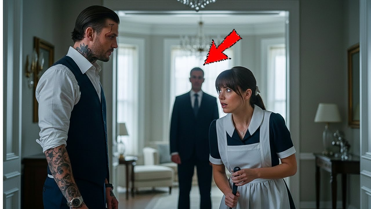 A Maid Pretended to Clean Near the Mafia Boss — “Your Guards Betrayed You. Back Door. Now.”