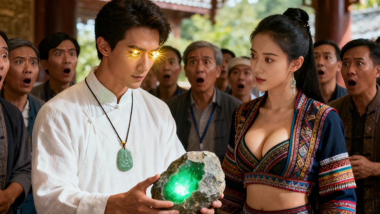 Isang gabi ng dalagang mayaman at mahirap—siya pala ay dalubhasa sa jade at kumita ng bilyon!