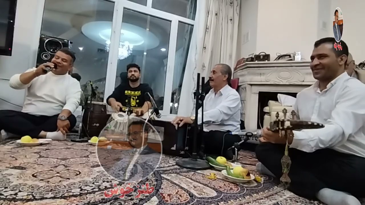 آقای حسن پور، دو فرزند هنرمندش و رضا،،