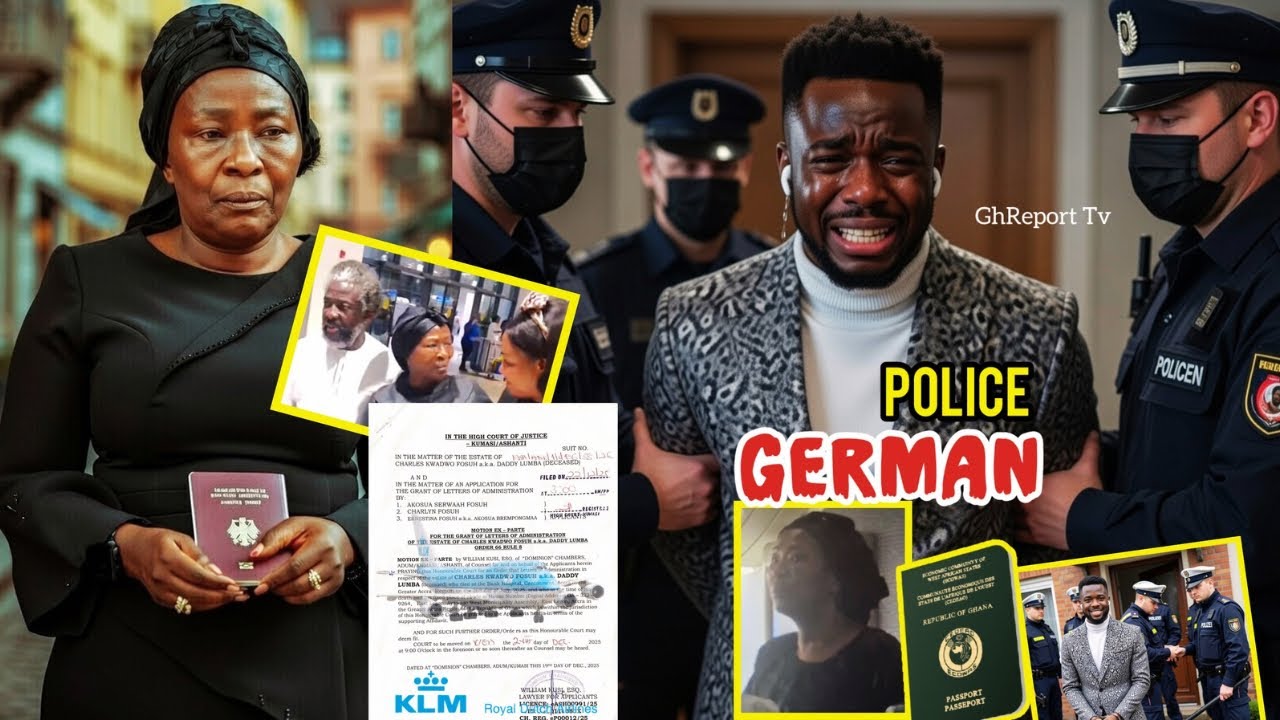 Ay3ka! GERMAN Police Arrest!…As Akosua Serwaa REPORT! Upon Traveling Back GERMANY Daddy Lumba 