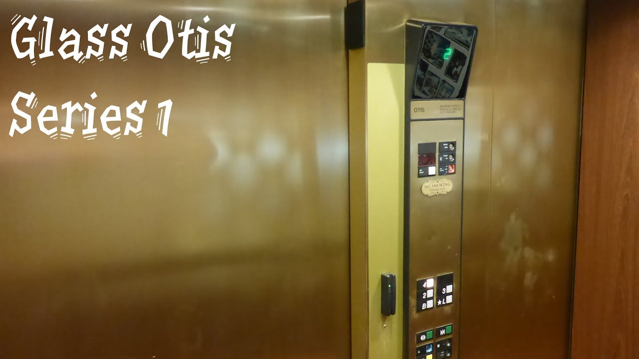 Glass Otis Series 1 Hydraulic Elevator at the Boardwalk Plaza Hotel in Rehoboth Beach, DE