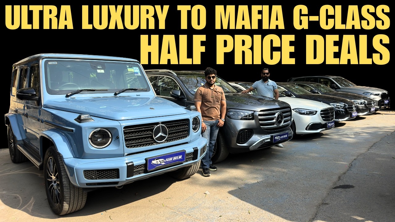 🔥50% Discount on LUXURY SUVs | GLS450, S450, E200, X5 & 2024 G400d Paid Color UNBELIEVABLE Discounts