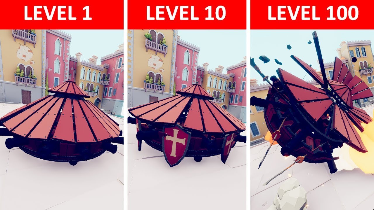 Да Винчи создаёт невероятный танк &mdash; История TABS &mdash; Моды для Totally Accurate Battle Simulator