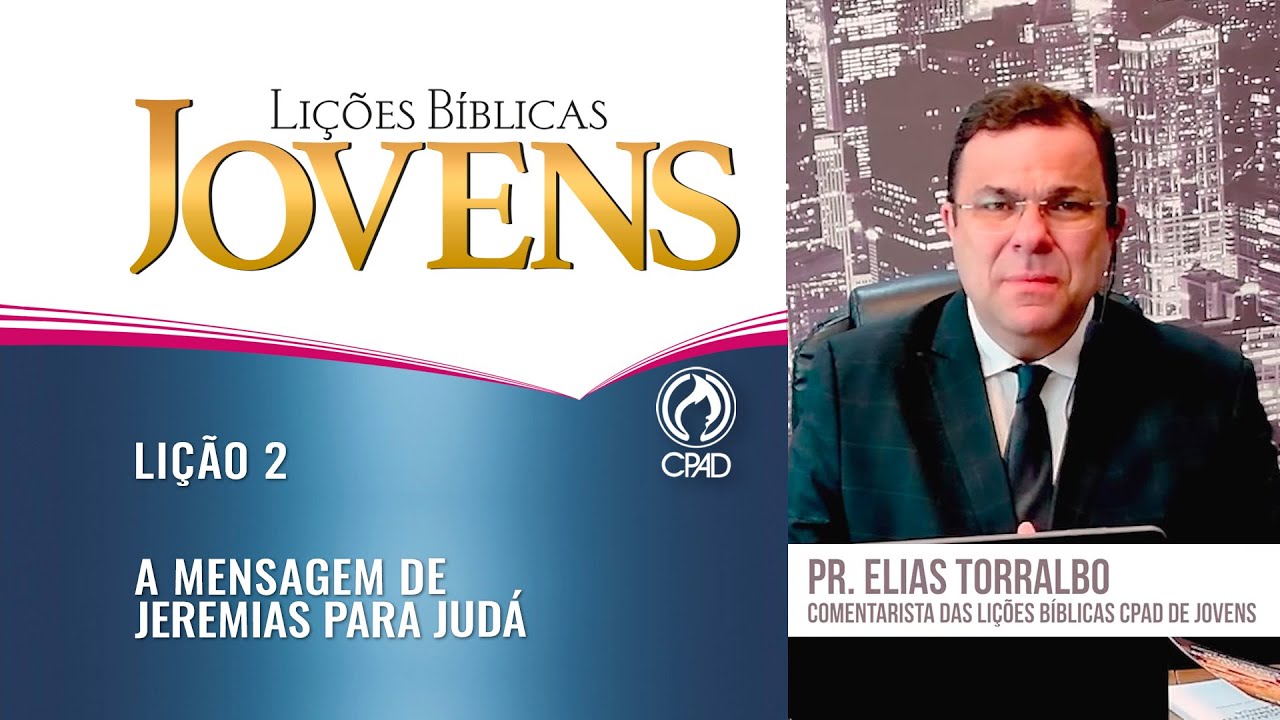 Li&ccedil;&atilde;o 2 - Li&ccedil;&otilde;es B&iacute;blicas Jovens - 4&ordm; Trimestre de 2025 - CPAD