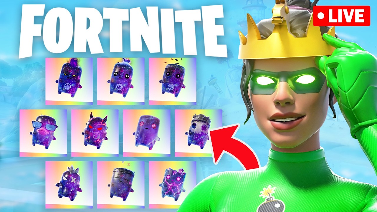 СОБИРАЮ ВСЕХ ГАЛАКТИЧЕСКИХ СПРАЙТОВ В FORTNITE!