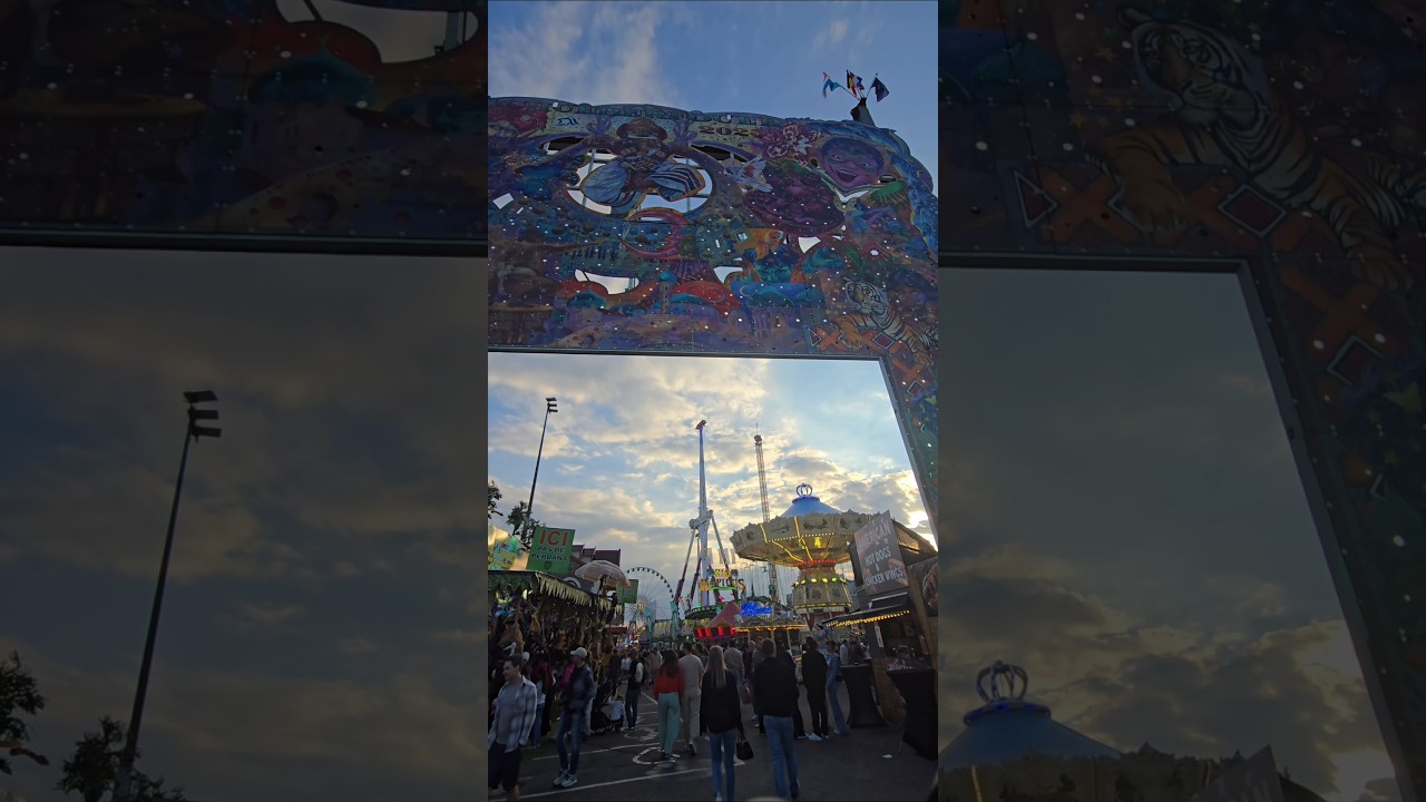 Schobermesse Luxemburg 2025 #kirmes #funfair #churros #popcorn #luxembourg #schueberfouer