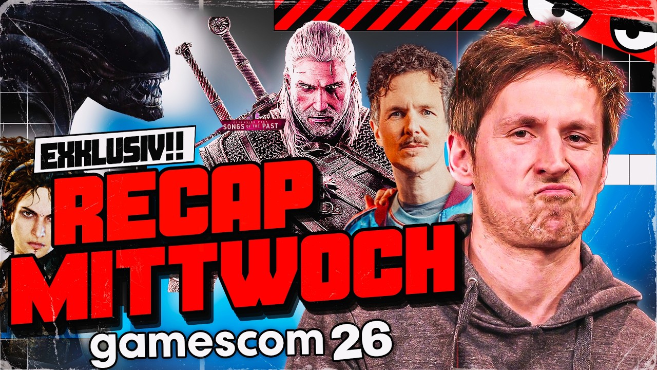 Recap: WITCHER 3 EXKLSUIV, Gameplay + Infos! ALIEN ISOLATION 2! PLAGUE TALE 3 Review | gamescom 2026