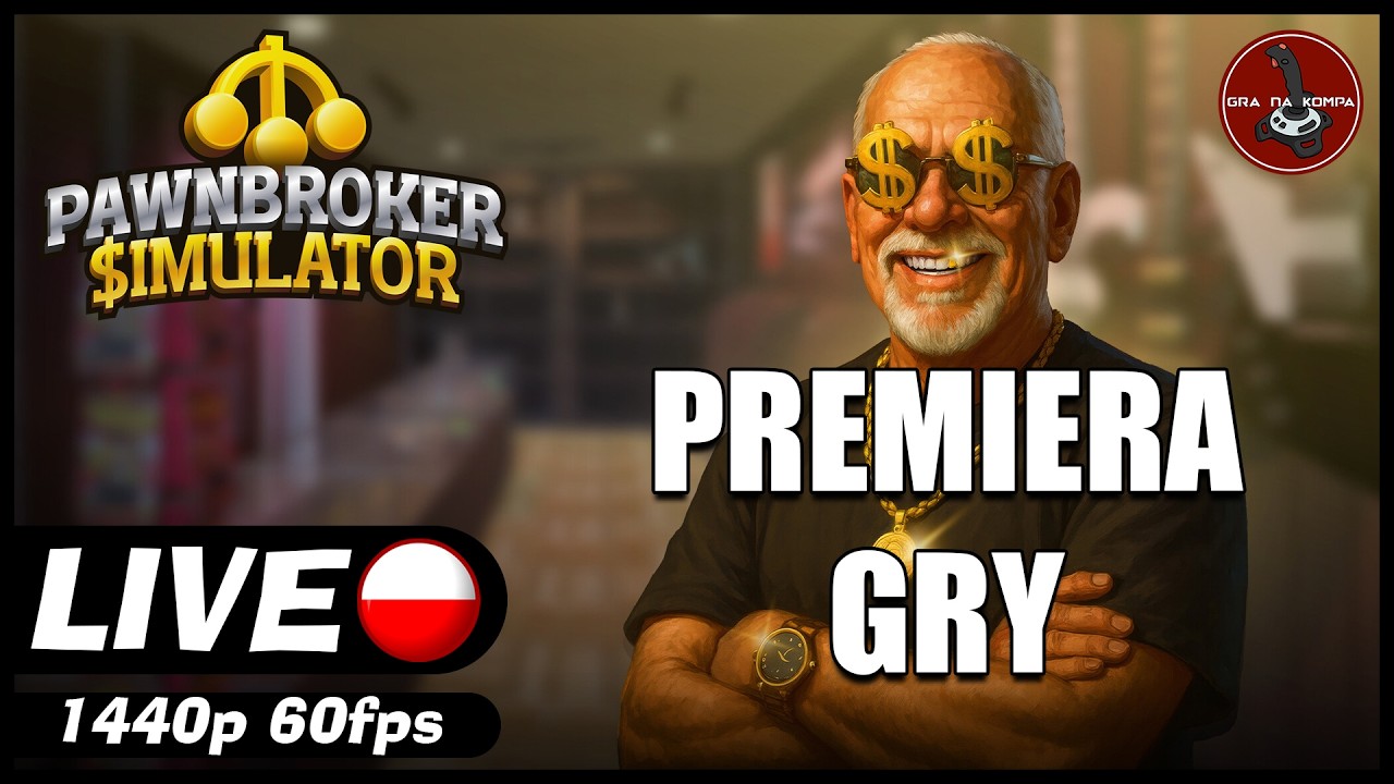 Pierwsze spojrzenie || LIVE || Pawnbroker Simulator gameplay PL