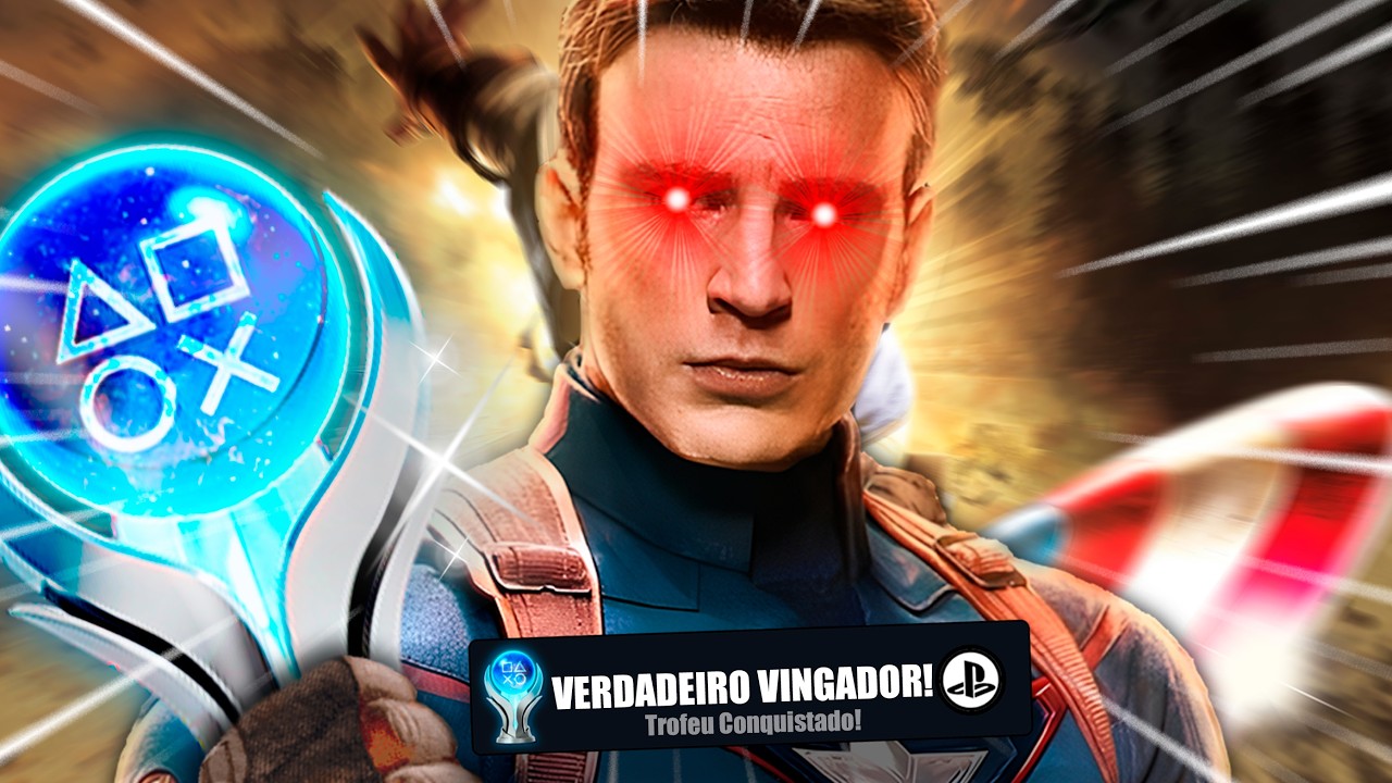 EU PLATINEI O MELHOR E MAIS ESQUECIDO JOGO DO CAPITÃO AMÉRICA JÁ FEITO !