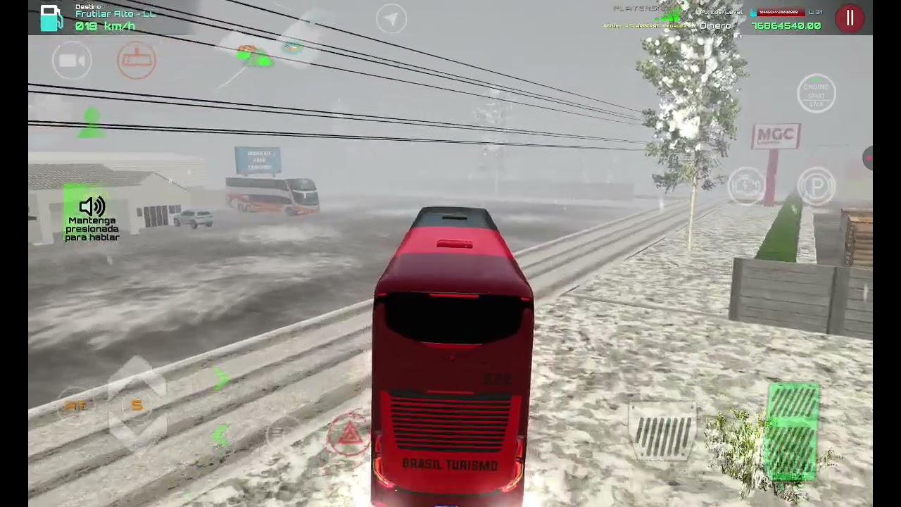 Driver's Jobs Online Simulator. Convoy en buses Marco Polo G8. Mapa de Chile.